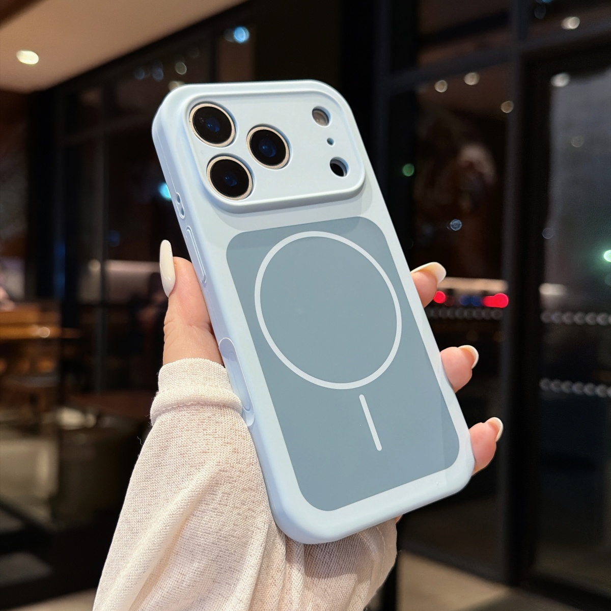 Liquid Silicone Magnetic Phone Case - غطاء هاتف مغناطيسي جديد رسمي من