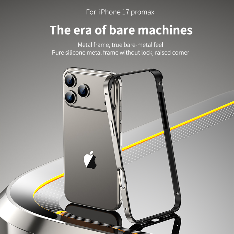 Metal Bumper Aluminum Frame Case - الألومنيوم إطار معدني سيليكون حماية جراب