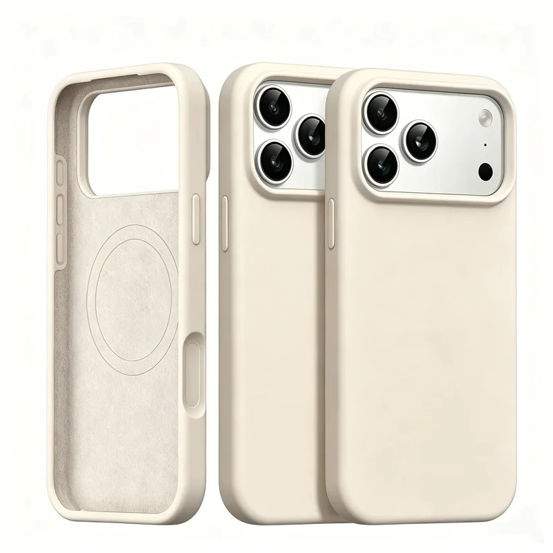 غطاء جديد من السيليكون السائل  - مراجعة Liquid Silicone Magnetic Phone Case وسعره
