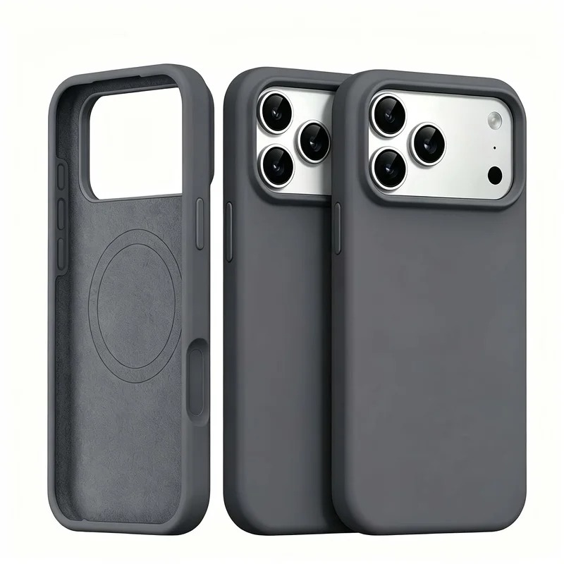 غطاء جديد من السيليكون السائل  - مراجعة Liquid Silicone Magnetic Phone Case وسعره