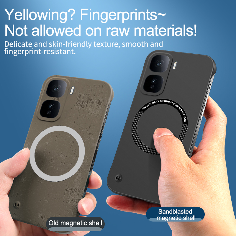 غطاء هاتف بدون إطار لـ vivo IQ - مراجعة Ultra Thin Frameless Phone Cover وسعره