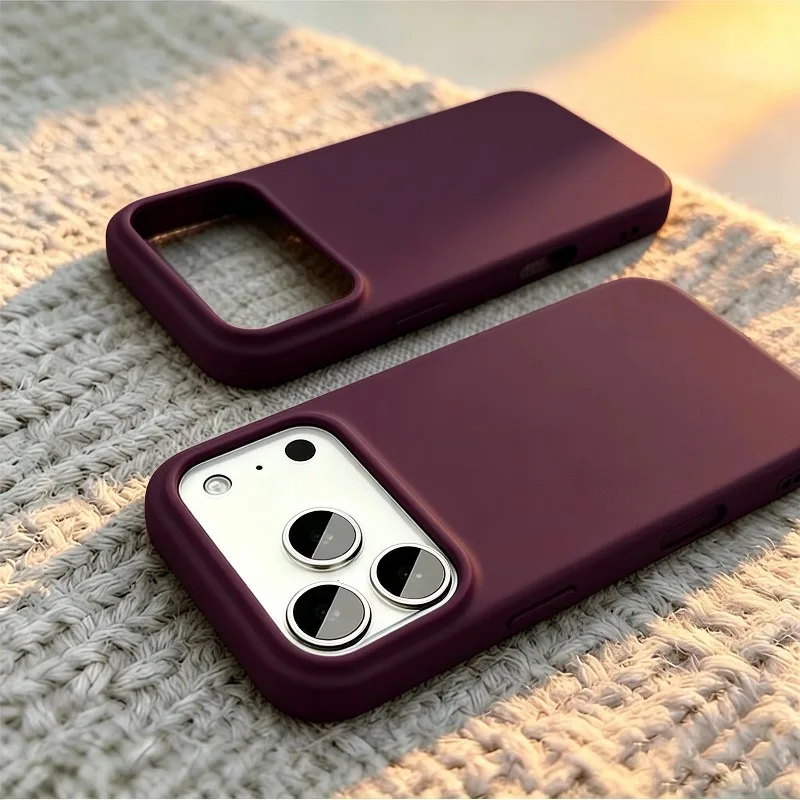 غطاء هاتف فاخر من السيليكون ال - مراجعة Liquid Silicone Magnetic Phone Case وسعره