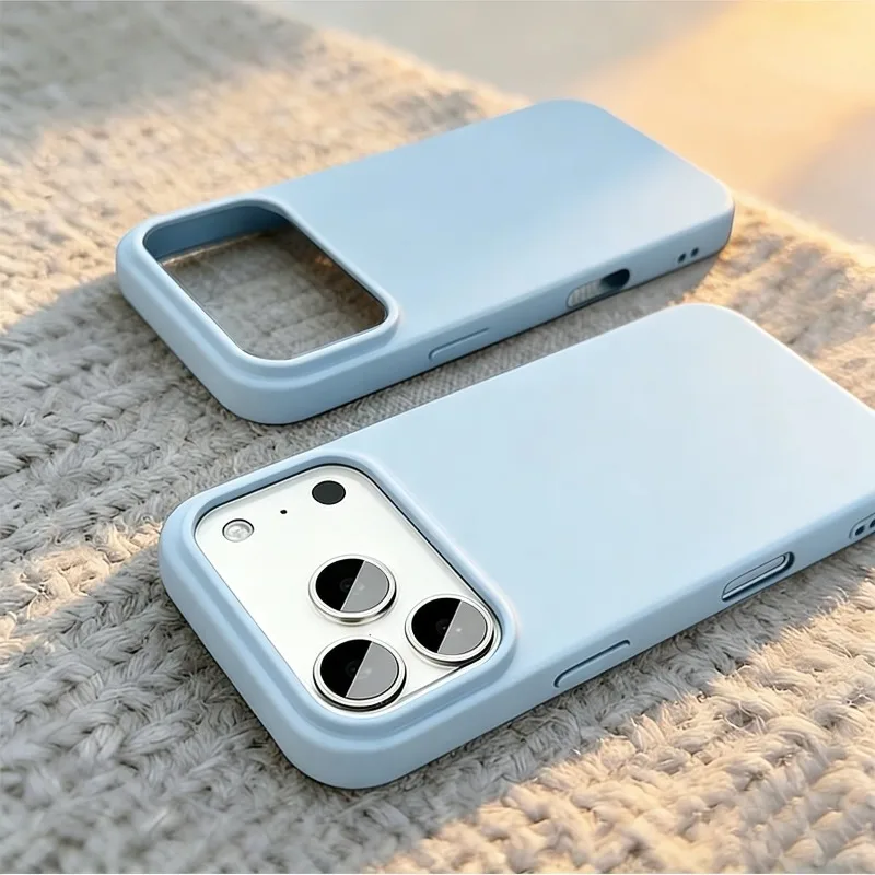 غطاء هاتف فاخر من السيليكون ال - مراجعة Liquid Silicone Magnetic Phone Case وسعره