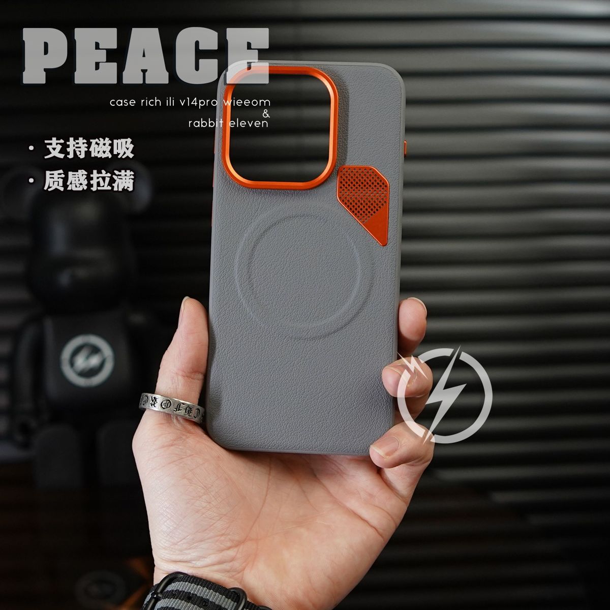 غطاء حماية صلب مطفي فاخر مغناط - مراجعة Matte Hard Pc Back Case وسعره