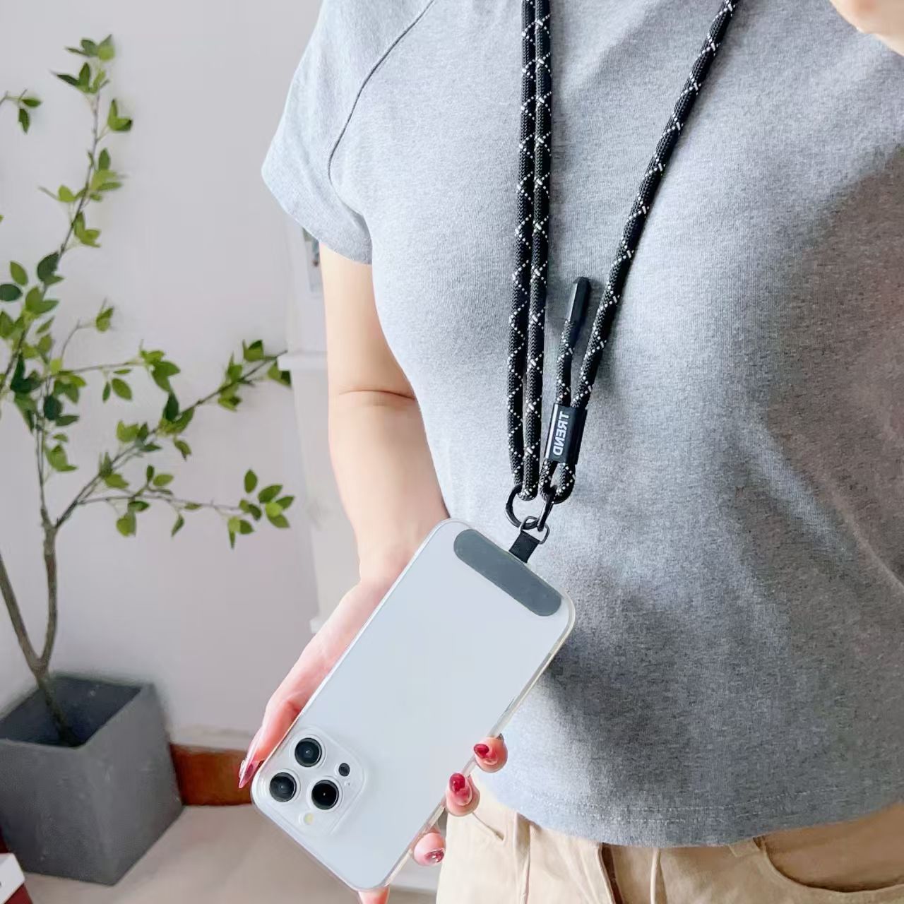 قابل للتعديل موضة مكافحة فقدان - مراجعة Crossbody Lanyard Neck Strap Case وسعره